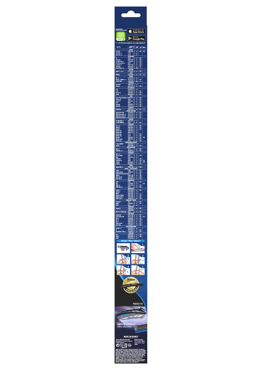 Lamela stergator VALEO 574125